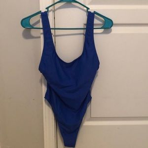 Royal Blue “Baywatch” Bathing Suit